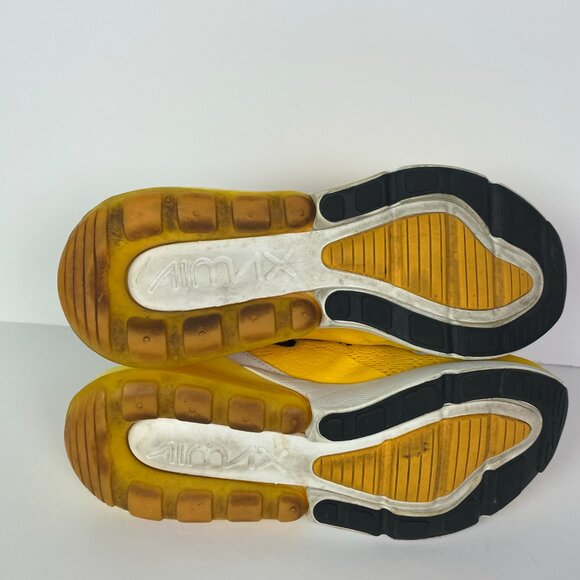 Nike Air Max 270 University Gold Women's Size 8 Shoes Sneakers Yellow Running - Picture 12 of 16